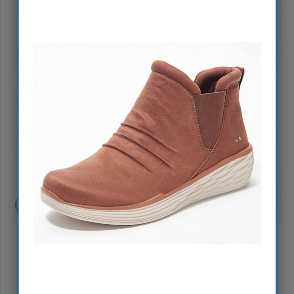 Ryka Ankle Boots Banana Bread Brown 5.5M  NIB